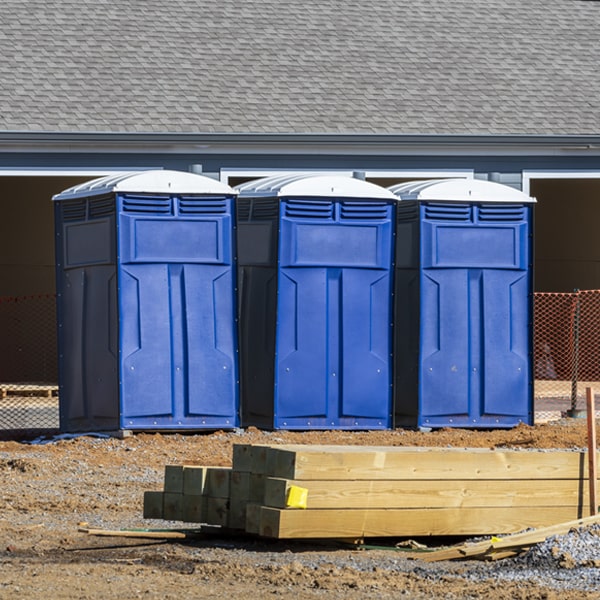 how often are the portable toilets cleaned and serviced during a rental period in Stryker Montana